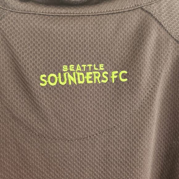 Seattle Sounders Men's Size 4XL 1/4 Zip Long Sleeve Jersey by Fanatics NWT - Picture 5 of 5